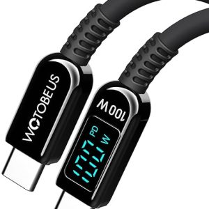 Cable USB C a USB C Wotobeus 100W 6ft