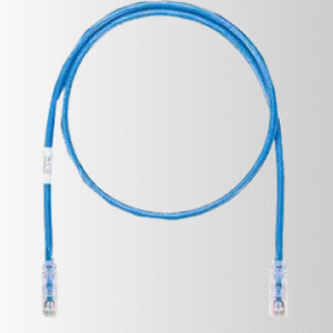 PANDUIT PATCH CORD UTP CAT. 6A 7 FT 28 AWG (AZUL Y BLANCO)